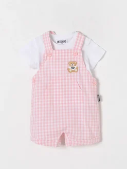 Coordinato in cotone vichy con Teddy Moschino