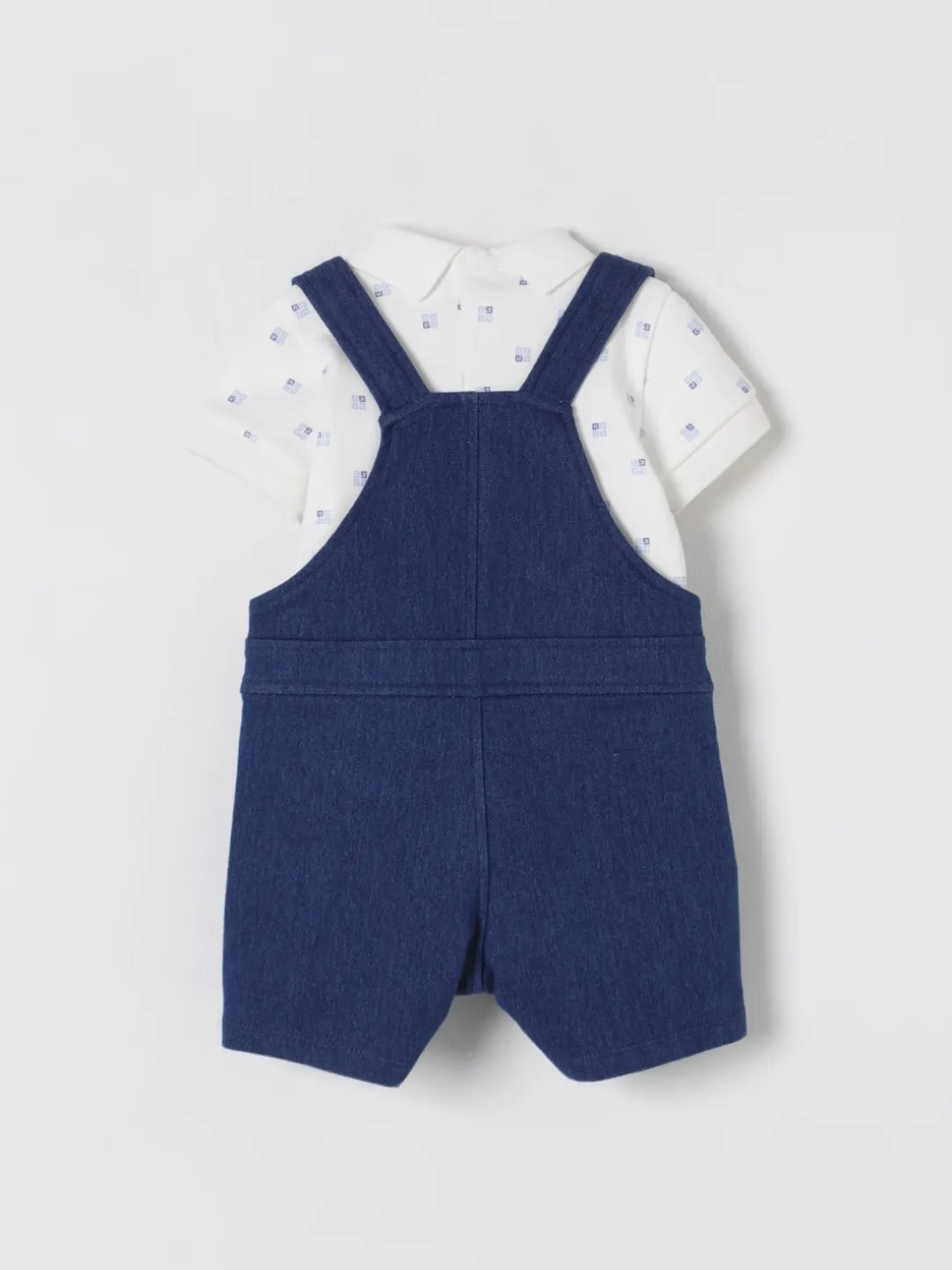 Coordinato in denim con logo Givenchy