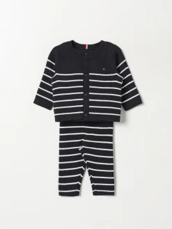 Coordinato in maglia a righe Tommy Hilfiger