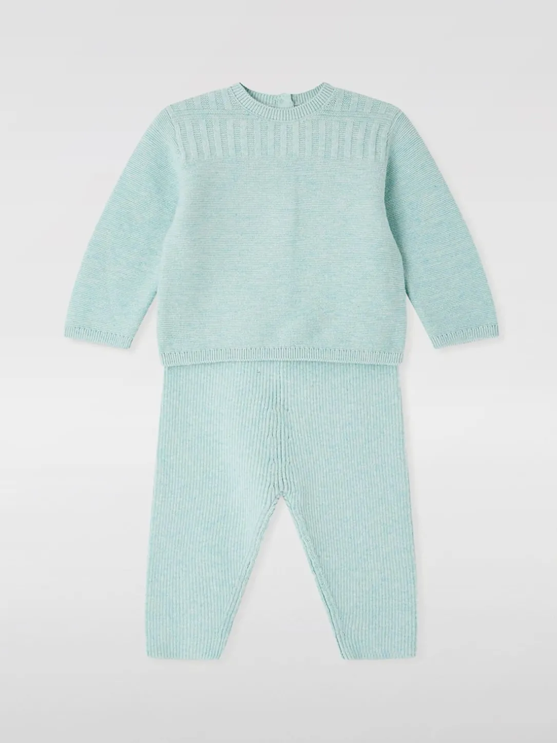 Coordinato in maglia di cotone Bonpoint