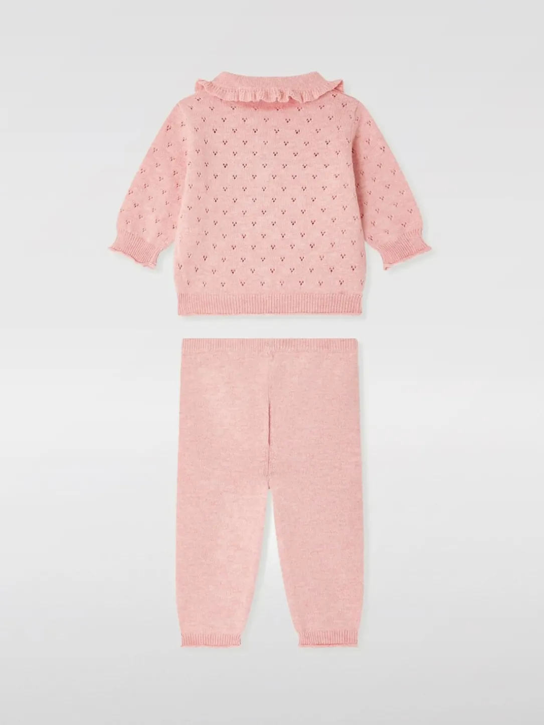 Coordinato in maglia di cotone Bonpoint