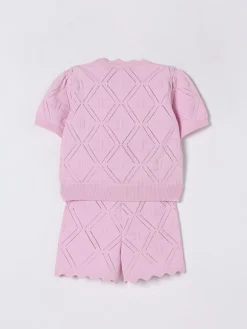 Coordinato in maglia di viscosa Elisabetta Franchi La Mia Bambina