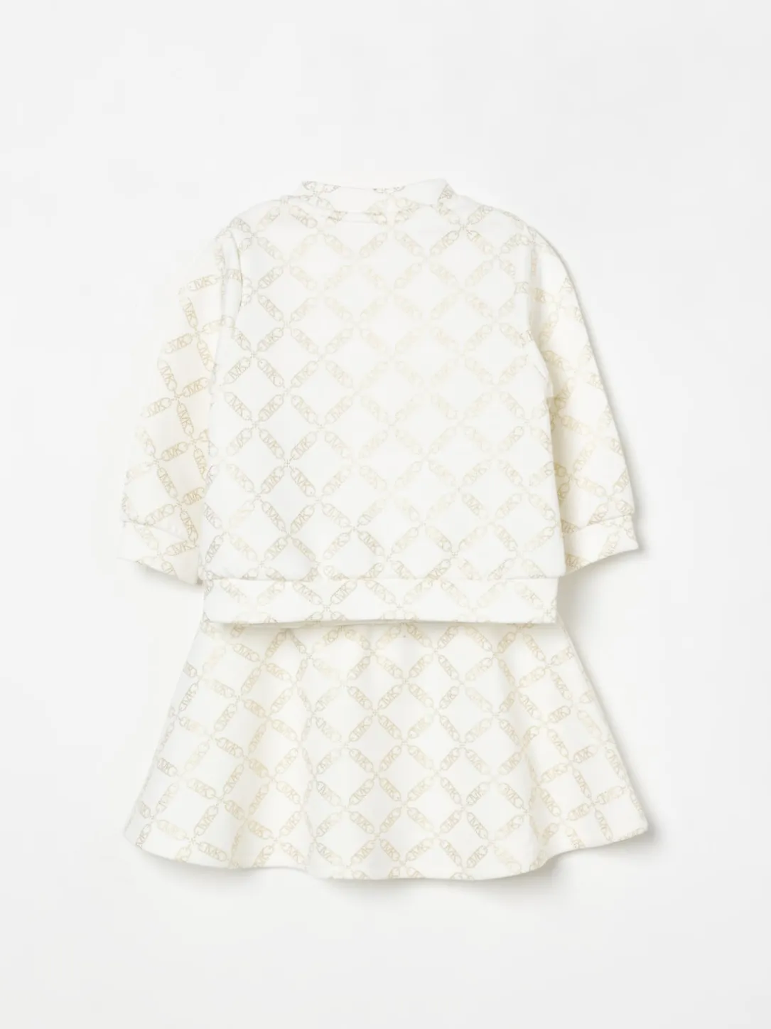 Coordinato in viscosa Michael Kors con logo all-over