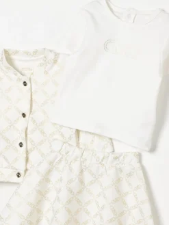 Coordinato in viscosa Michael Kors con logo all-over