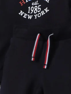Coordinato sportivo in cotone con logo Tommy Hilfiger