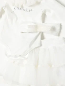 Coordinato tulle e cotone Monnalisa