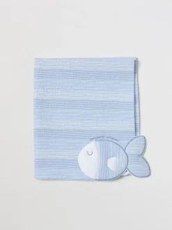 Coperta Emporio Armani Kids in cotone increspato