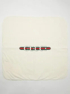 Copertina Gucci in cotone con stampa logo