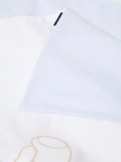 Copertina in cotone con orso Le Bebe'