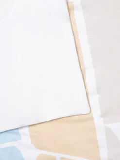 Copertina in cotone con stampa logo Fay Junior