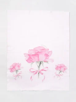 Copertina in cotone floreale Monnalisa