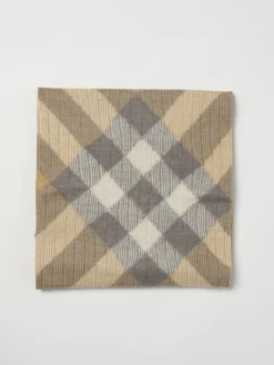 Copertina in lana di Alpaca check Burberry