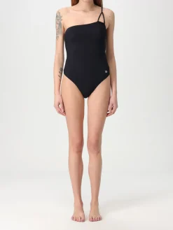 Costume da bagno a monospalla Dolce & Gabbana