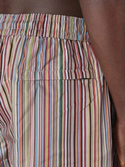Costume da bagno a righe multicolor Paul Smith