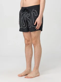 Costume da bagno con maxi logo Moschino Couture