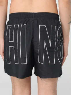 Costume da bagno con maxi logo Moschino Couture