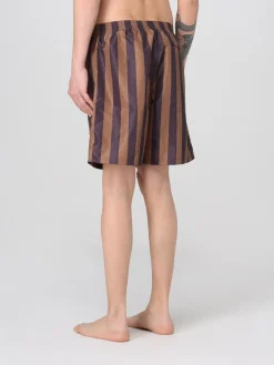 Costume da bagno Fendi in nylon a righe