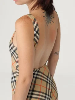 Costume da bagno intero check Burberry