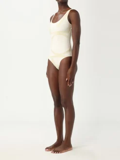 Costume da bagno intero con maxi logo Toteme