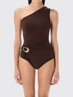 Costume da bagno intero con dettaglio metallico Bottega Veneta
