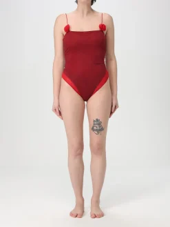 Costume da bagno intero Merlot In Mesh Oséree