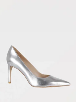 Décolleté Stuart Weitzman in pelle laminata