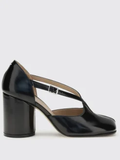 Décolleté Tabi Maison Margiela in pelle spazzolata