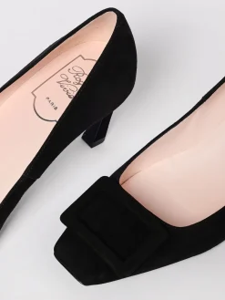 Décolleté Trompette Roger Vivier in camoscio