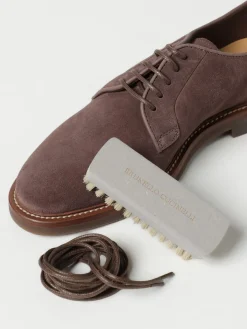 Derby Brunello Cucinelli in camoscio