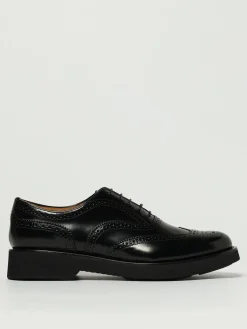 Derby Church's in pelle spazzolata con motivo brogue