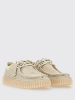 Derby Clarks in camoscio