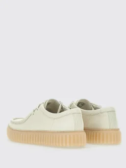 Derby Clarks in pelle a grana naturale