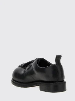 Derby Comme Des Garçons Homme Plus in pelle con drappeggio