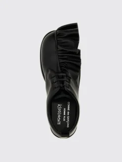 Derby Comme Des Garçons Homme Plus in pelle con drappeggio