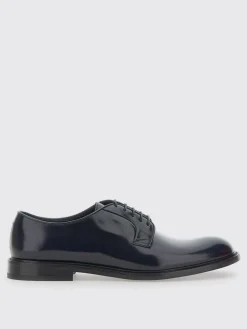 Derby Doucal's in pelle spazzolata