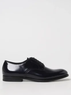 Derby Doucal's in pelle spazzolata