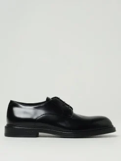 Derby Emporio Armani in pelle spazzolata