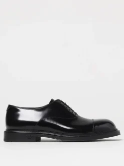 Derby Emporio Armani in pelle spazzolata