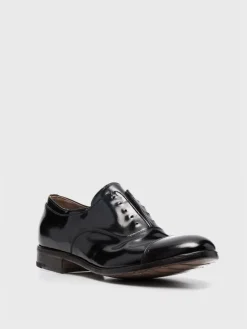 Derby Premiata in pelle spazzolata