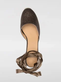 Espadrillas Carina Castañer in tessuto lamè