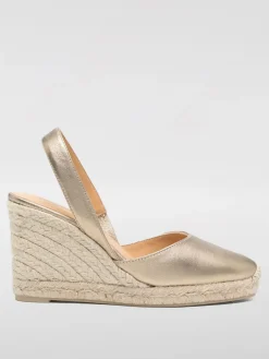 Espadrillas Carissa Castañer in pelle laminata