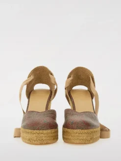 Espadrillas Chiara Etro x Castañer in canvas