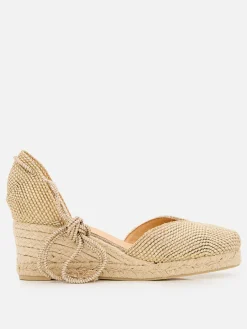 Espadrillas Cora Castañer in canvas e rafia