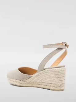 Espadrillas Cybil Castañer in tessuto lamè