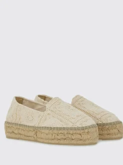 Espadrillas Manebi in cotone ricamato