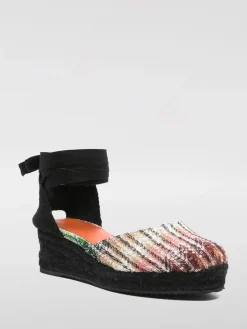 Espadrillas Missoni in viscosa con motivo zig zag jacquard