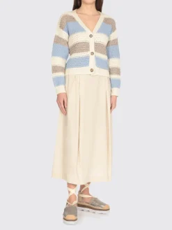 Espadrillas Mou in camoscio con cuciture all'uncinetto e paillettes