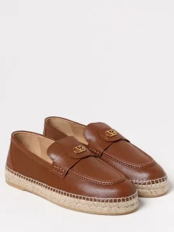 Espadrillas VLogo Signature Valentino Garavani in pelle a grana