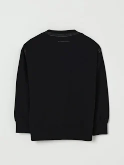 Felpa a girocollo con logo Mm6 Maison Margiela