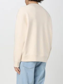 Felpa a girocollo con logo Emporio Armani